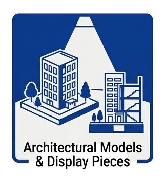 Architectural models and display pieces